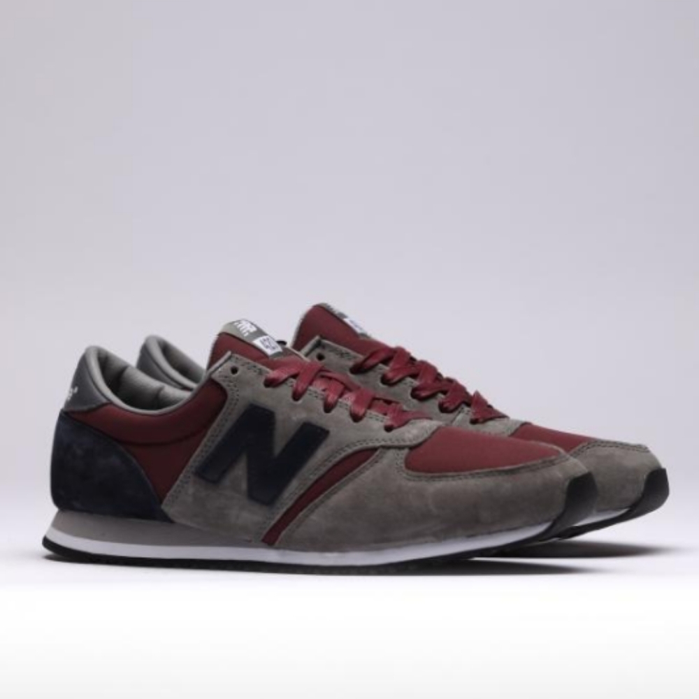 New Balance 420 Series Cozy Breathable Low Tops Casual Gray Red